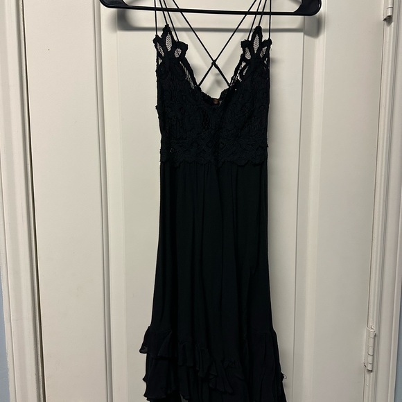 Free People Black Lace Dress - Picture 2 of 5